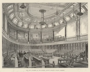 The New Chamber of the London County Council, Spring Gardens